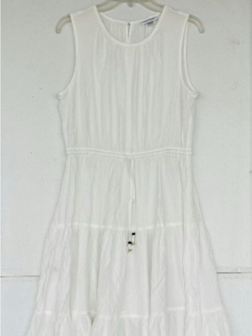 Calvin Klein Tiered A-Line Midi Dress Women's 8